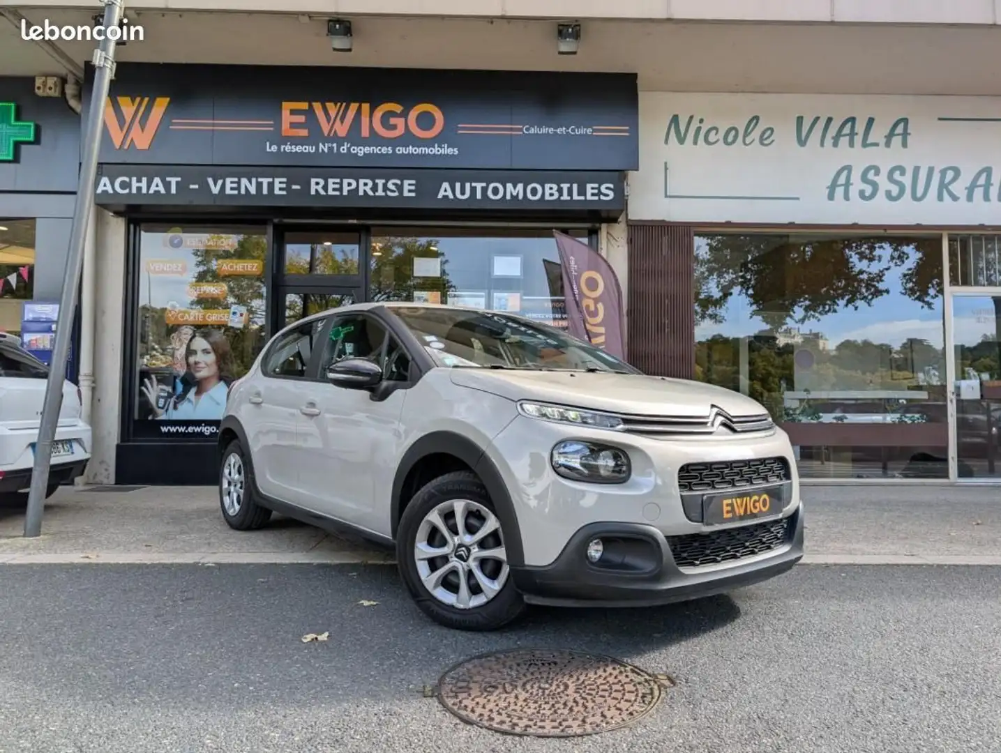 Citroen C3 Citroën III 82CH FEEL CARPLAY Beige - 1