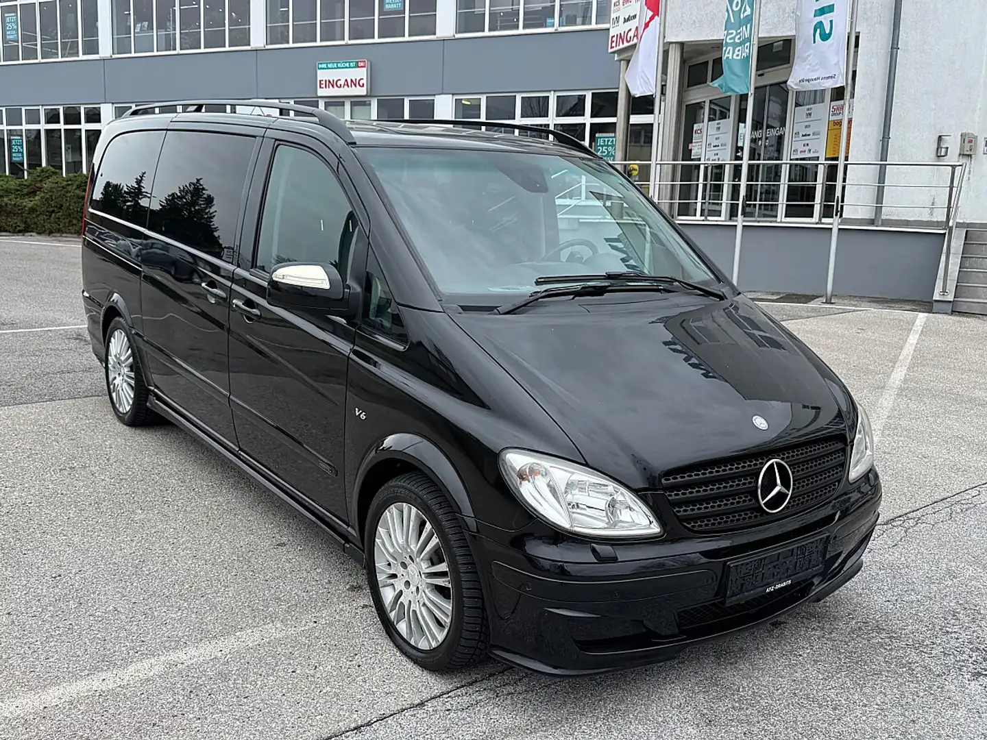 Mercedes-Benz Viano Ambiente lang 3,0 CDI Aut.*7-Sitze* Schwarz - 2