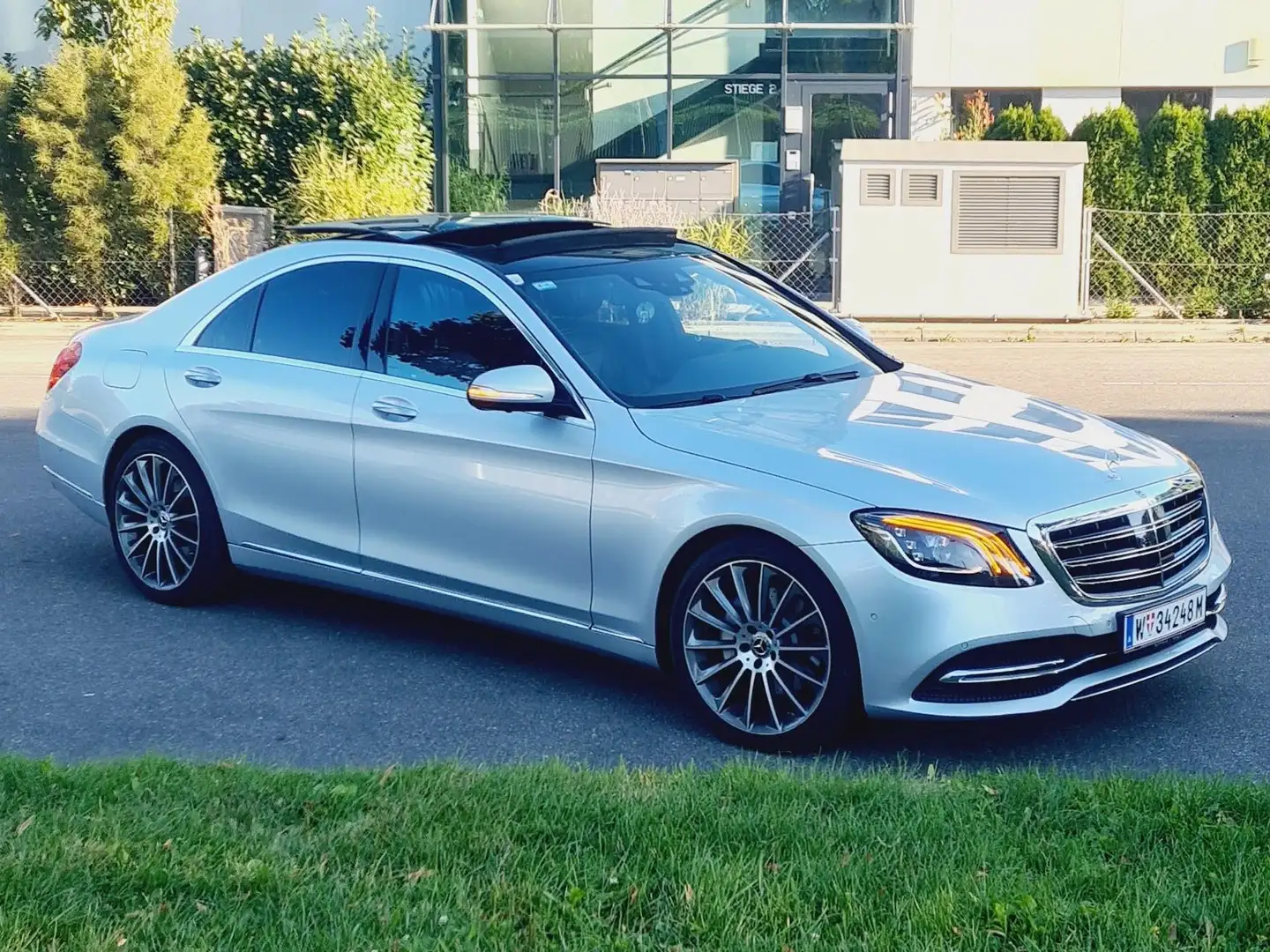 Mercedes-Benz S 350 D 4MATIC Aut Modell 2019 Neuwertiger Gesamt Zust. Серебристый - 1