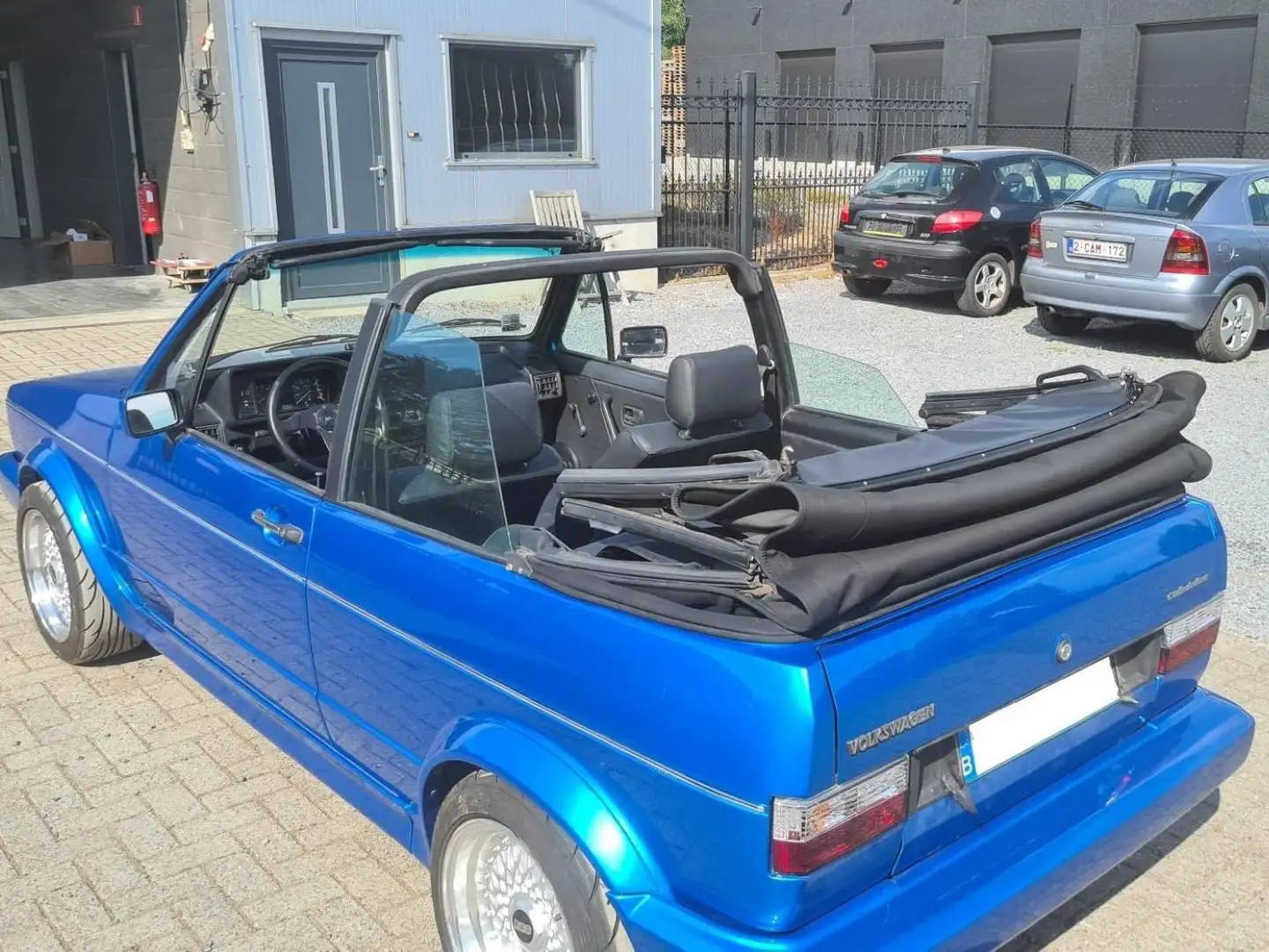Volkswagen Golf Cabriolet Cabrio Blue - 2