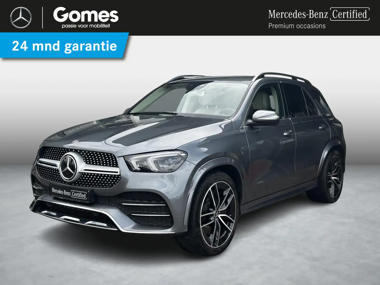 Mercedes-Benz GLE 450 4MATIC AMG | Airmatic | Trekhaak | Beige Leer Grijs - 1