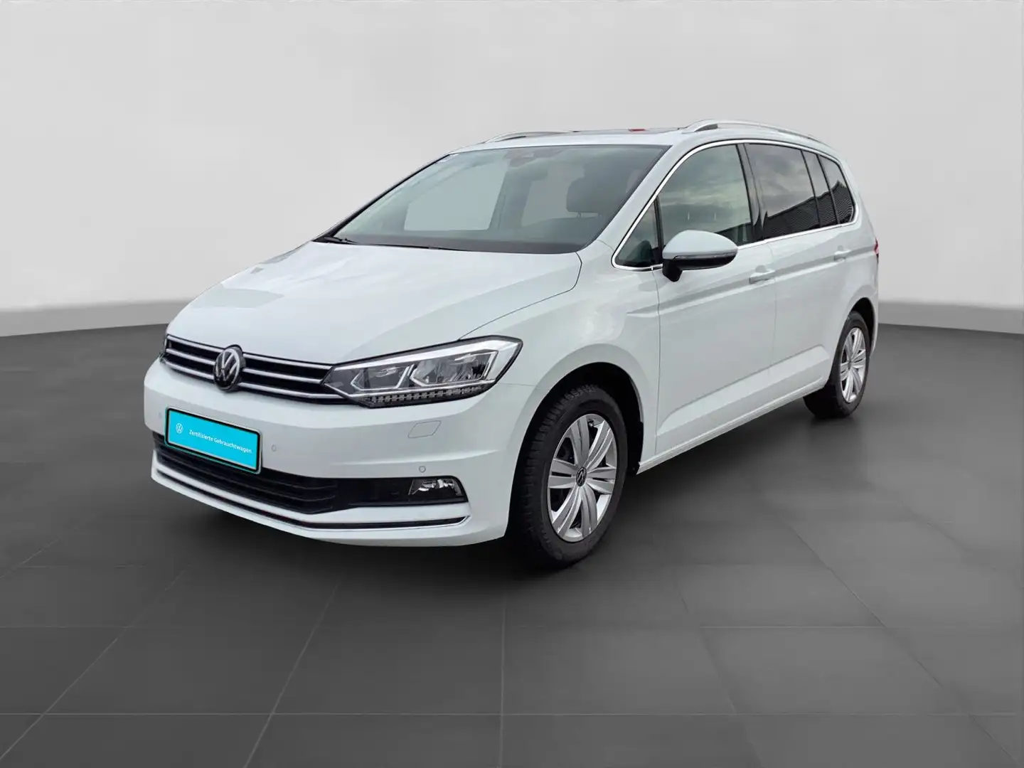 Volkswagen Touran 2.0 TDI DSG HIGHLINE PANO AHK KAMERA NAVI Weiß - 2