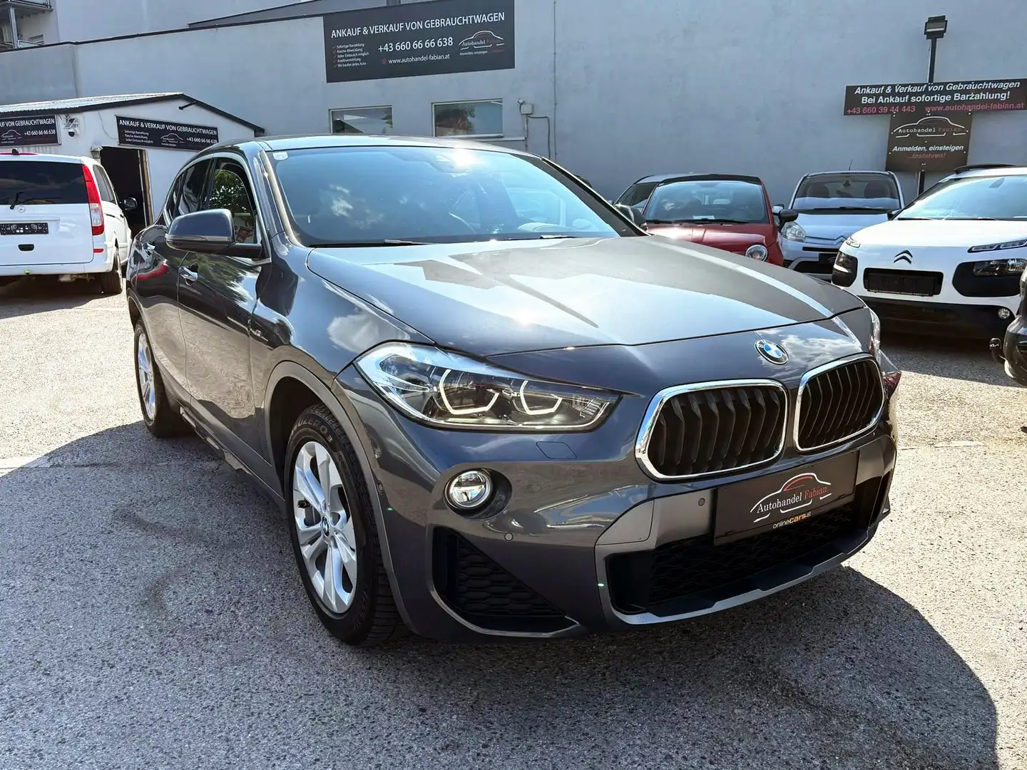 BMW X2 xDrive20d **M Sport X** Autom. TOP Vollausstattung Grigio - 1