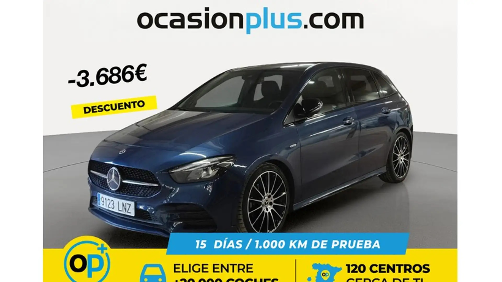 Mercedes-Benz B 180 7G-DCT Azul - 1
