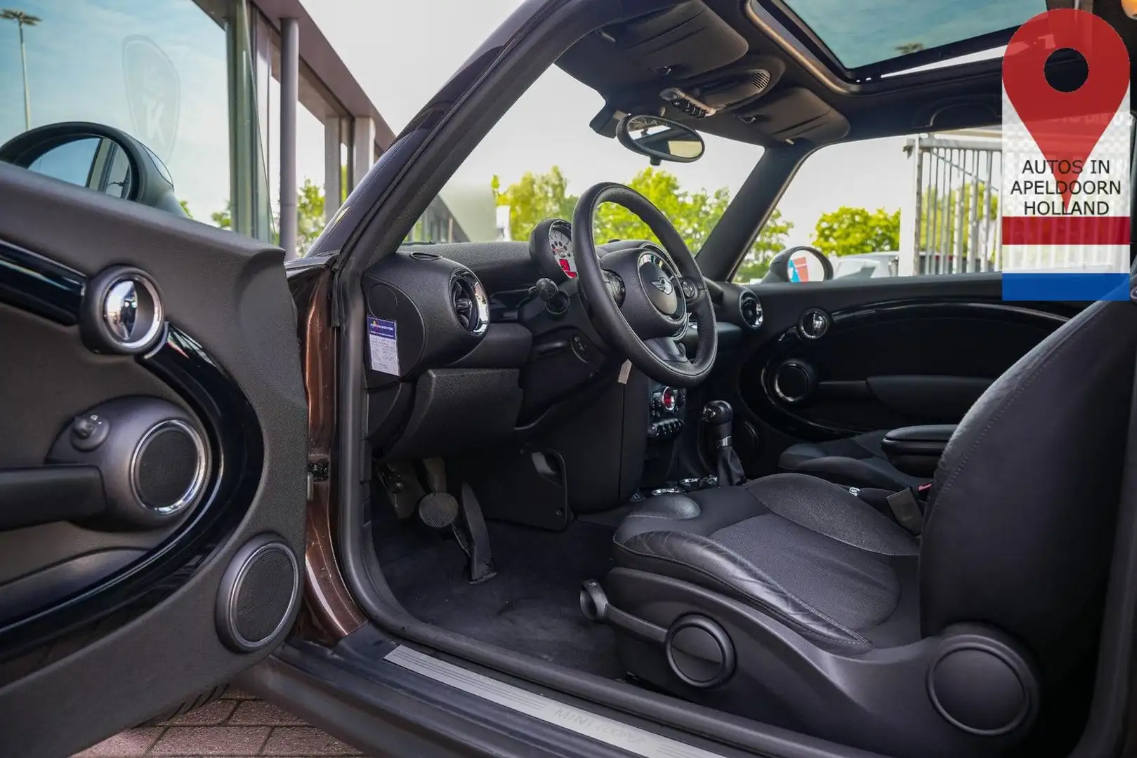 MINI Cooper Mini 1.6 Westminster Panodak leder Cruise Braun - 2