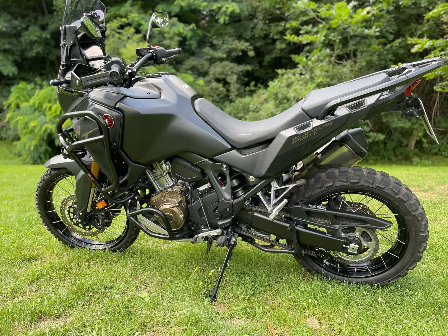 Honda CRF 1100 L AT-Adventure-SHOWA Zwart - 1