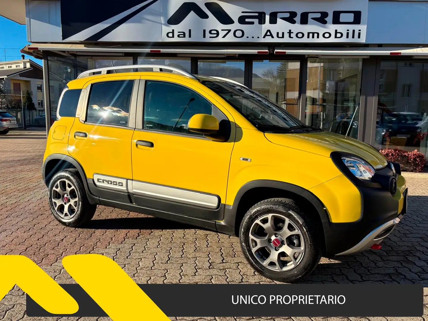 Fiat Panda CROSS 4x4 5 posti-sensori-sedili sdoppiati Gelb - 1