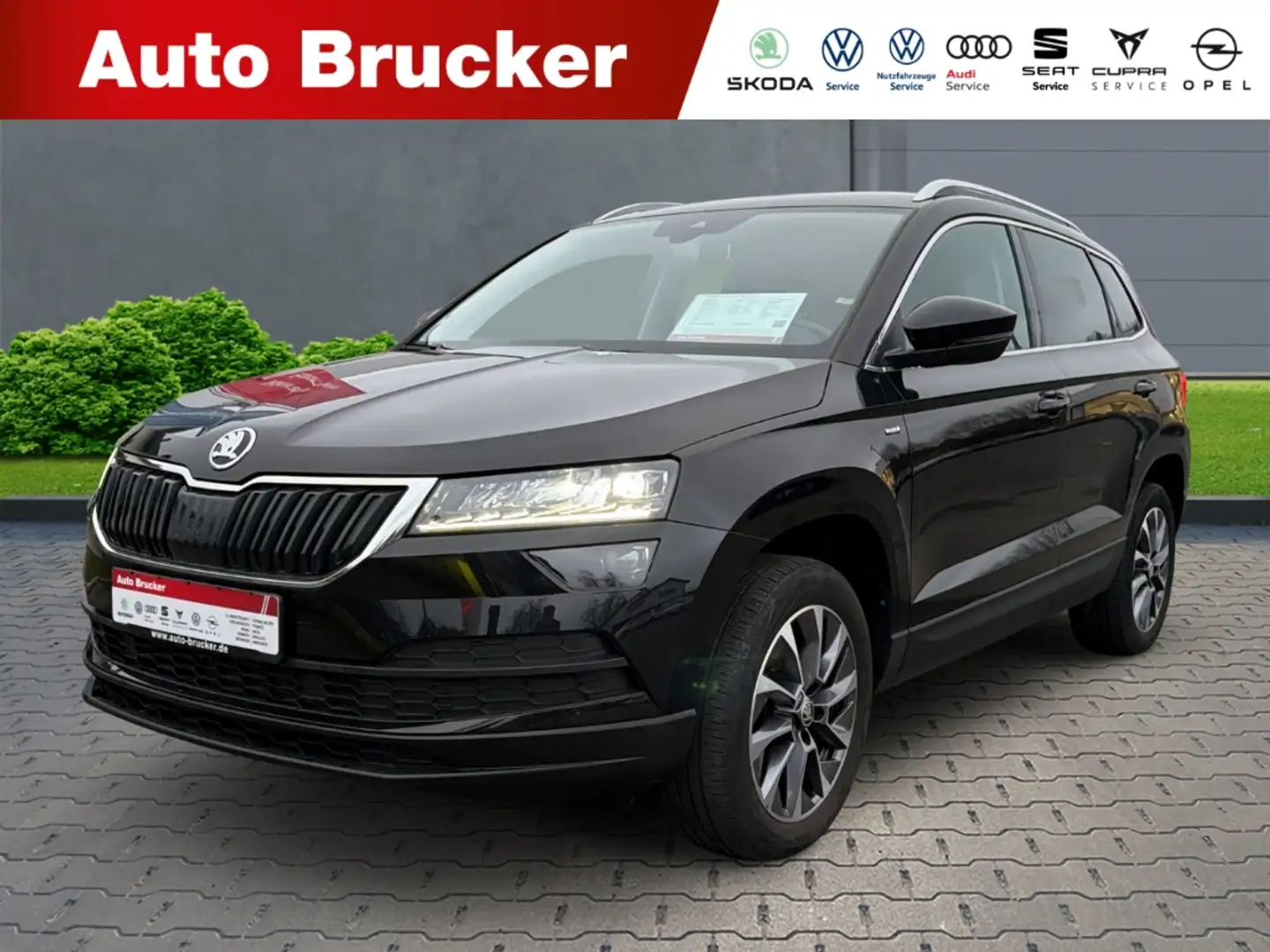Skoda Karoq Drive 125 1.5 TSI ACT+Alufelgen+Navi+Parksensoren+ Schwarz - 1