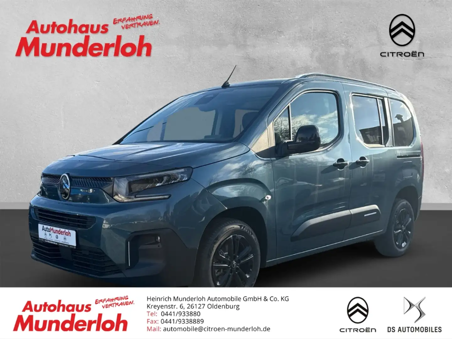 Citroen Berlingo M Diesel 130 Automatik Plus Blau - 1