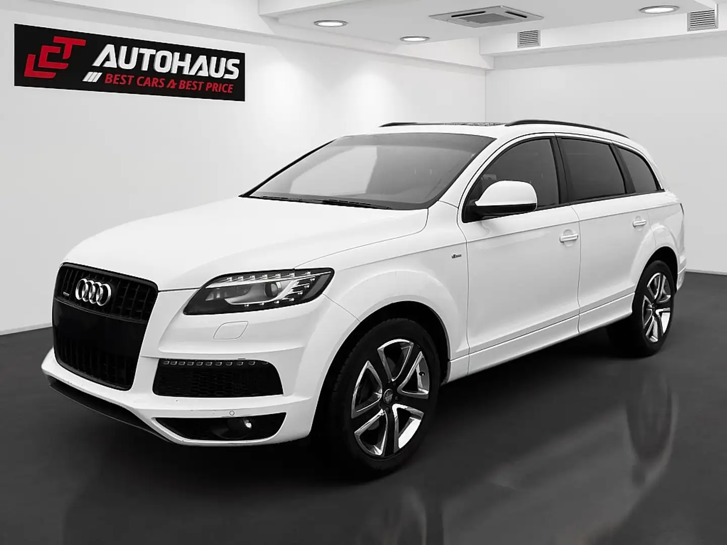 Audi Q7 4,2 TDI Tiptronic |S-LINE|7-SITZER|MEGA AUSSTAT... Bílá - 1