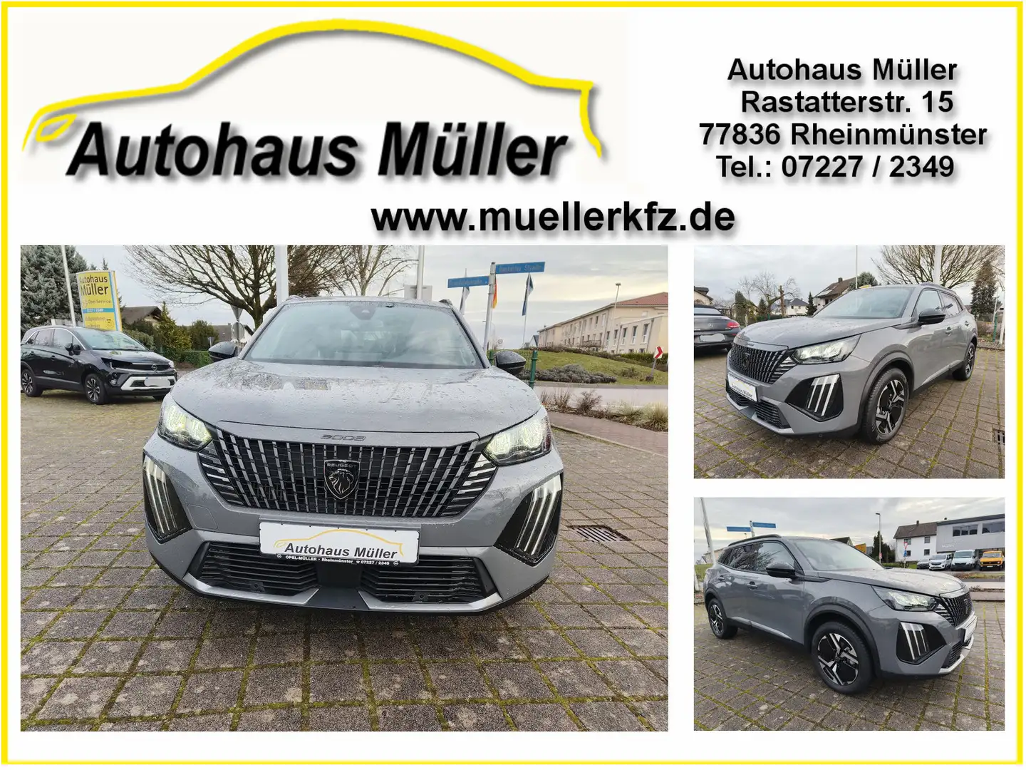 Peugeot 2008 Allure Gris - 1