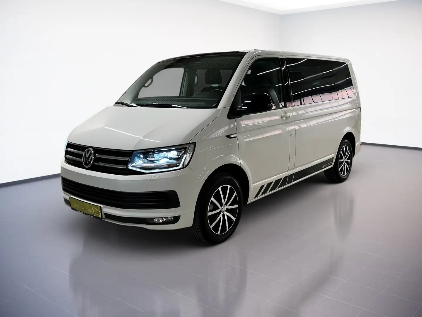 Volkswagen T6 Multivan EDITION 2.0TDI 204PS.DSG.LED.NAVI.CLIMA.PANO.KAMER Blanc - 2