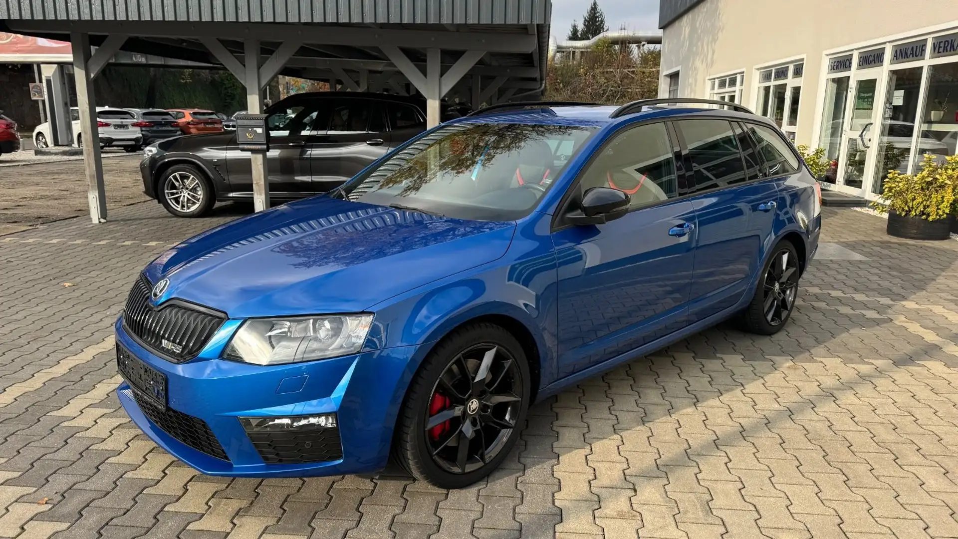 Skoda Octavia Combi RS Xenon 18 Zoll Blau - 2