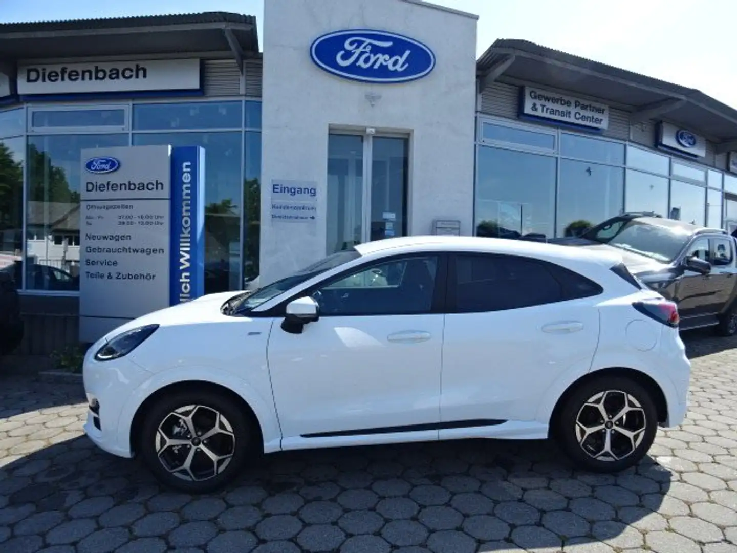 Ford Puma 1.0 Ecoboost ST-Line +360 Grad+ACC+TW Bianco - 2