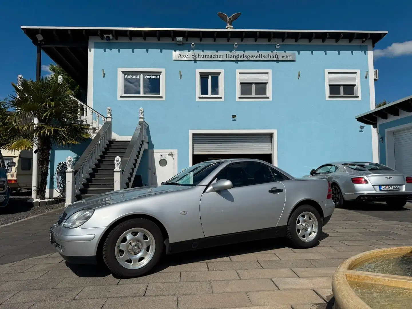 Mercedes-Benz SLK 200 aus 1.Hand! TÜV neu! Argent - 1