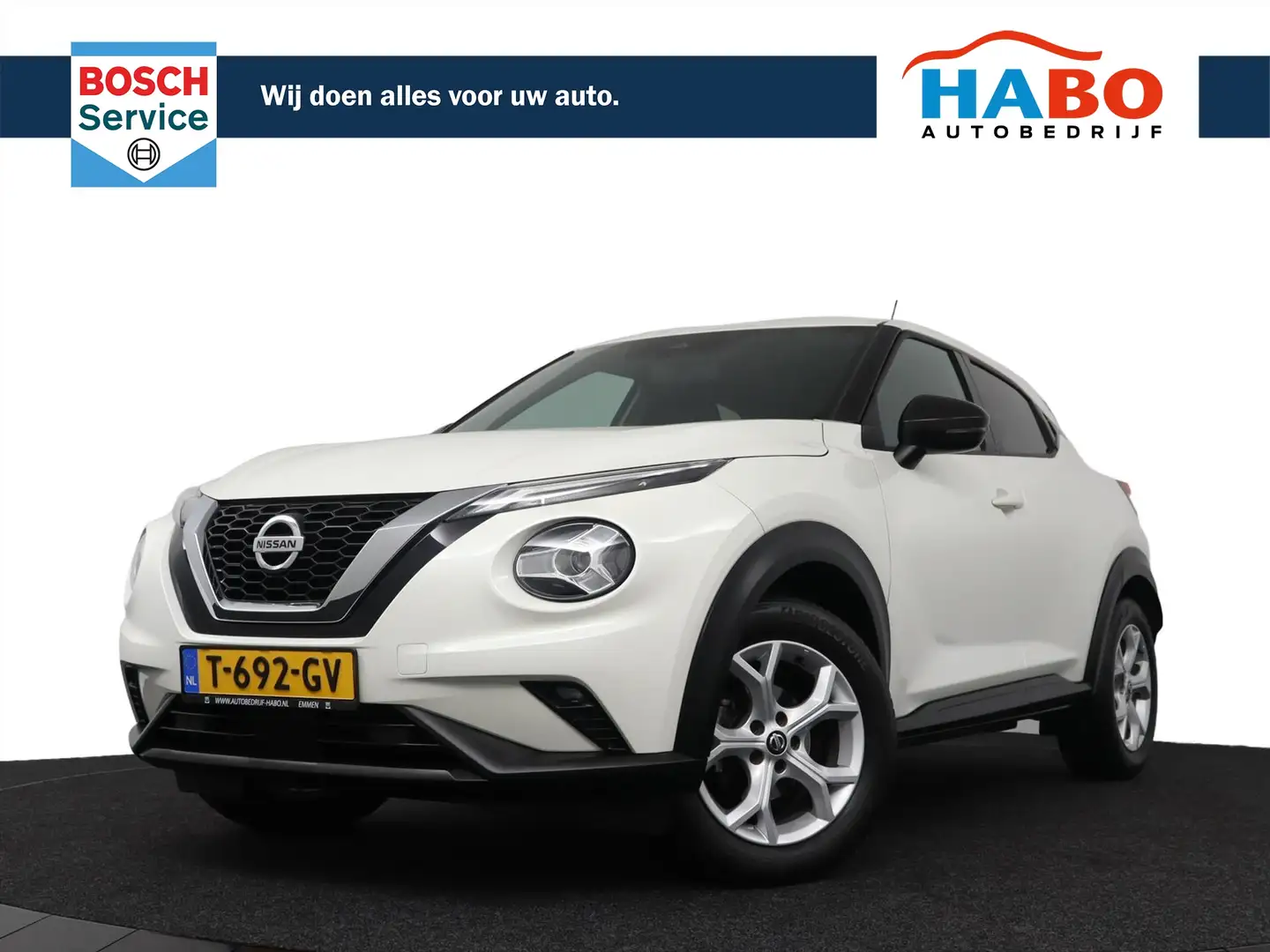 Nissan Juke 1.0 DIG-T TEKNA ECC/CRUISE/APPLE.CARPLAY/CAMERA/RE Wit - 1