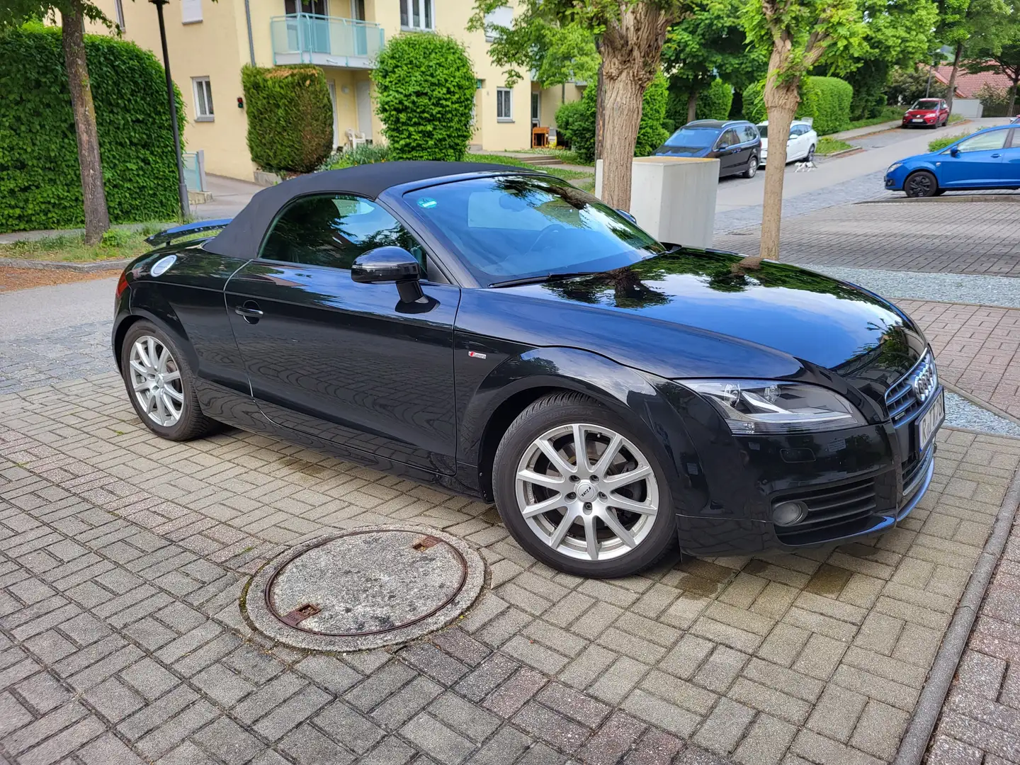 Audi TT TT Roadster 2.0 TDI quattro Sportfahrwerk S-line, Schwarz - 1
