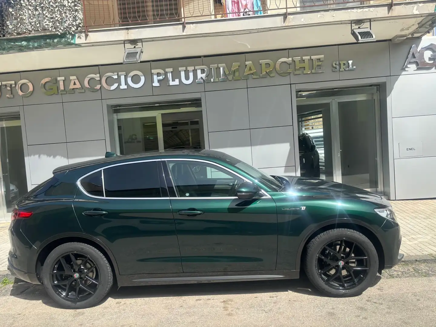 Alfa Romeo Stelvio 2.2 t Veloce Ti Q4 210cv auto Yeşil - 2