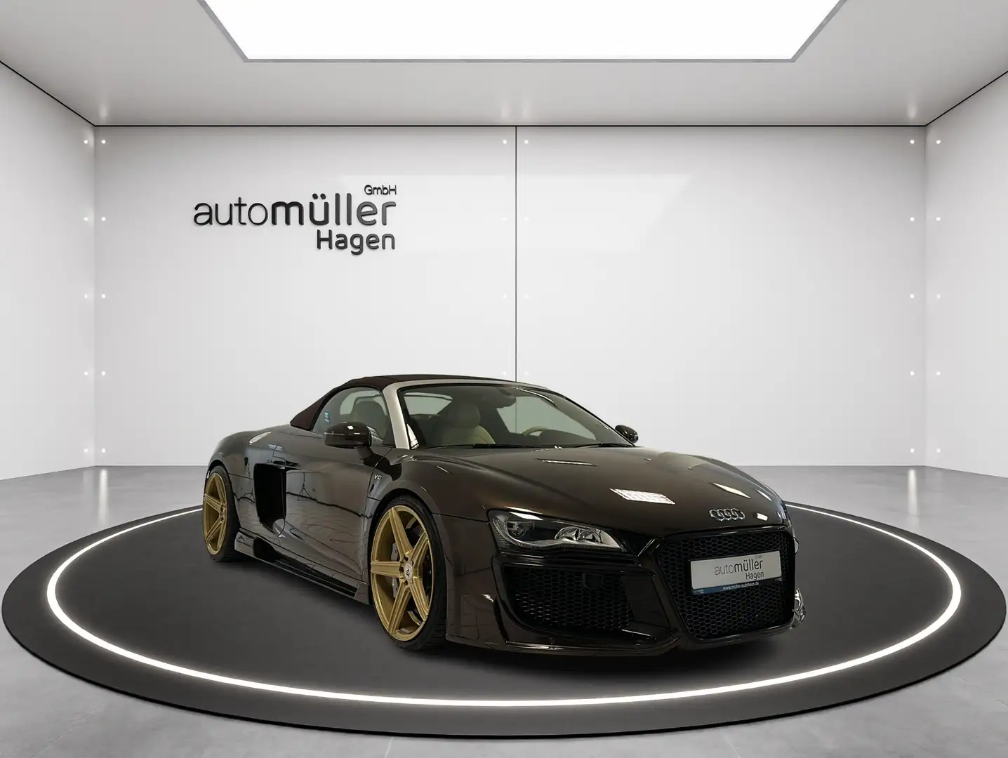 Audi R8 Spyder 5.2 FSI quattro LED|B&O|SP-AGA|KERAMIK Brun - 1