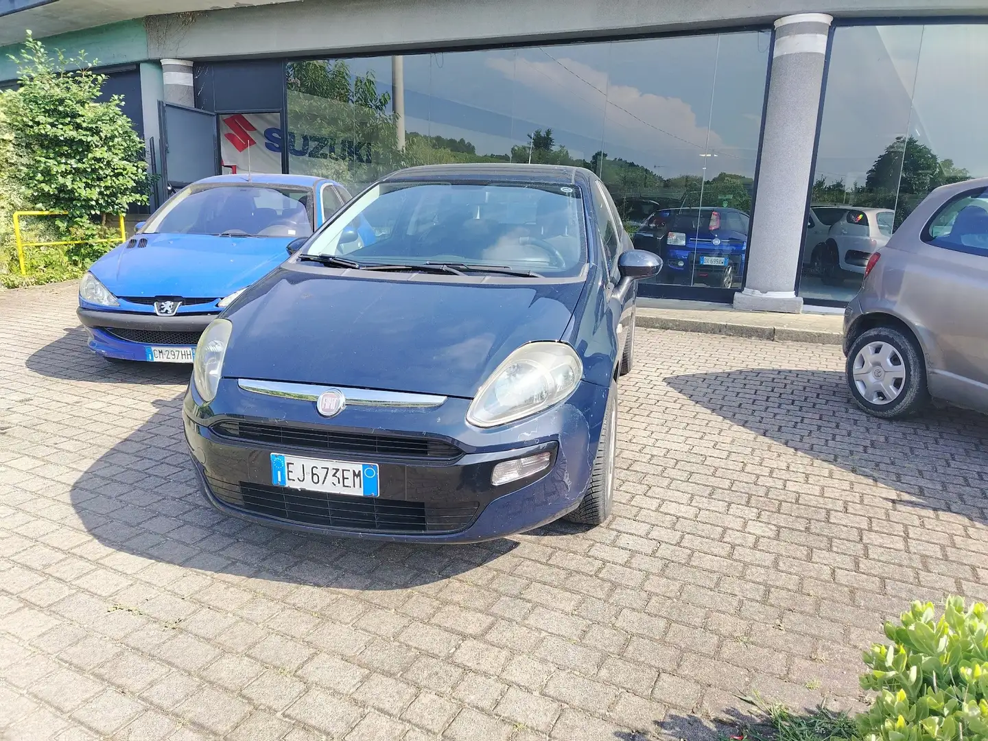 Fiat Punto Evo Punto Evo 3p 1.2 Dynamic s Bleu - 1