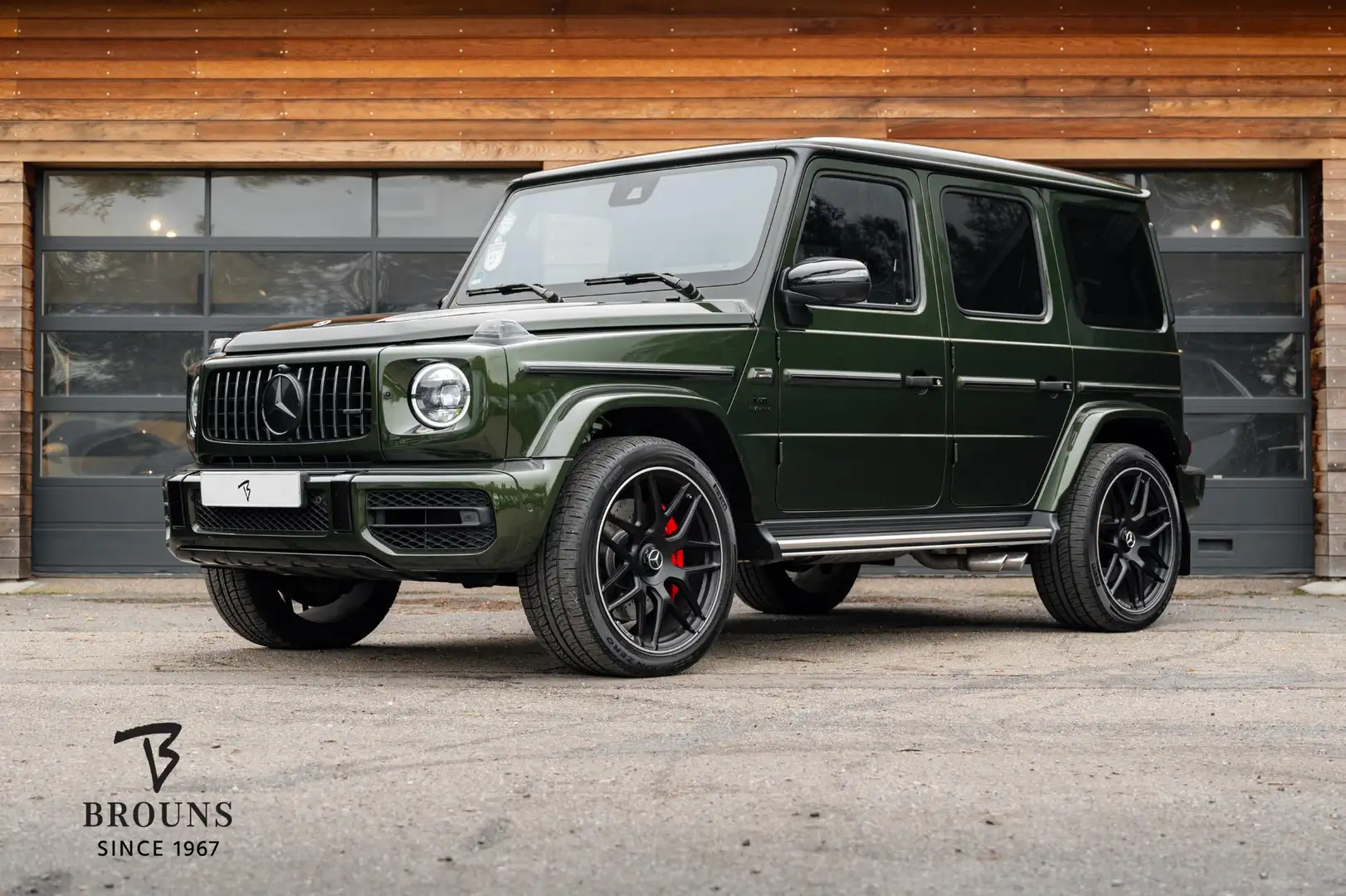 Mercedes-Benz G 63 AMG 585pk | Manufaktur | S/K Dak | Trekh | 360gr | Groen - 1