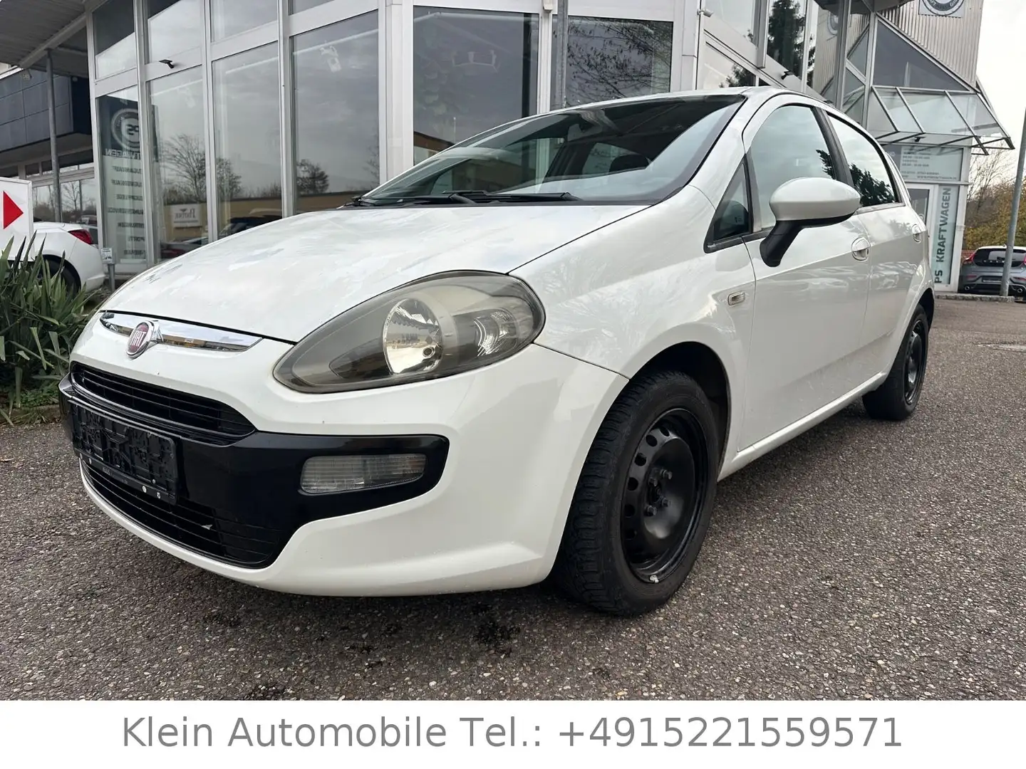 Fiat Punto Evo MyLife 1.2 TÜV NEU Klima Weiß - 1