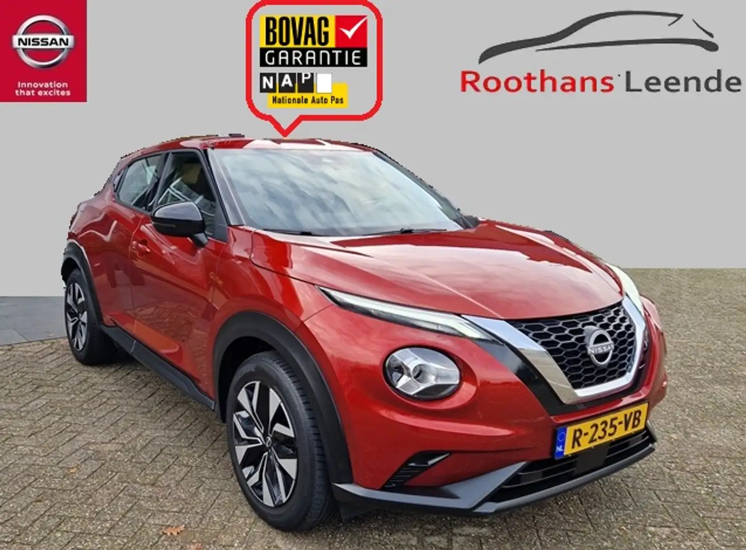 Nissan Juke 1.0 114PK DIG-Turbo Acenta - Camera - Android Auto Rouge - 1