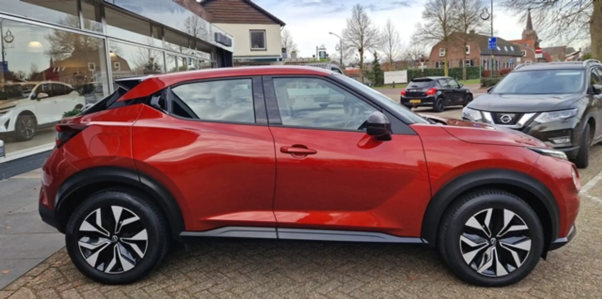 Nissan Juke 1.0 114PK DIG-Turbo Acenta - Camera - Android Auto Rouge - 2
