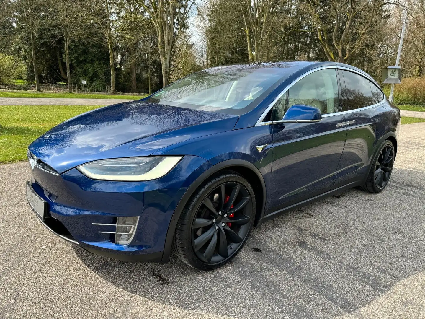 Tesla Model X MODEL X P100D PERFORMANCE | AP | CCS | MCU2 | 6S Kék - 2