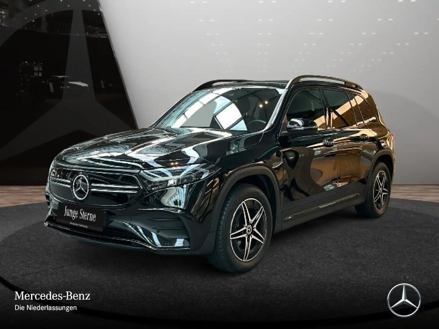 Mercedes-Benz EQB 350 4M AMG+NIGHT+PLUS-PAKET+KAMERA+HUD+KEYLESS Schwarz - 2