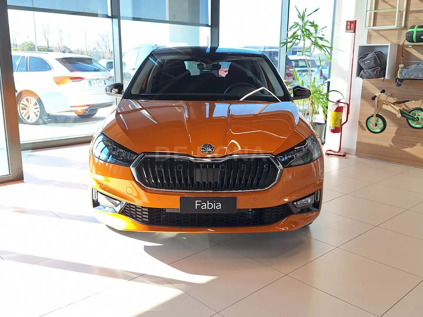 Skoda Fabia 1.0 tsi evo 130 edition 115cv dsg Arancione - 2
