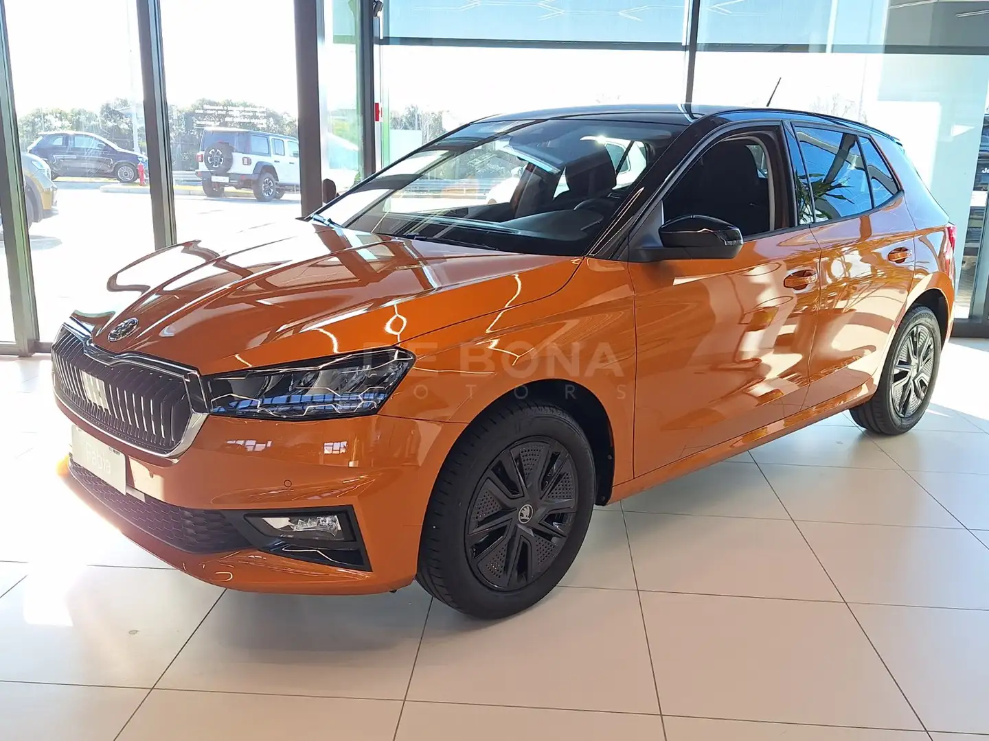 Skoda Fabia 1.0 tsi evo 130 edition 115cv dsg Arancione - 1