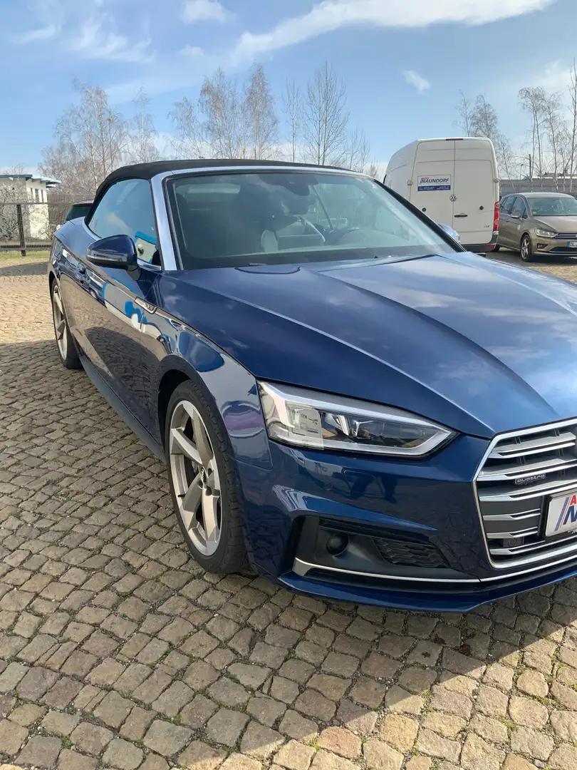 Audi A5 quattro sport Blau - 2