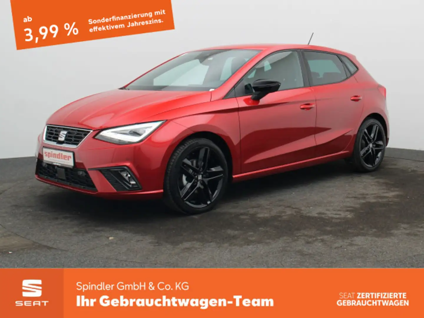 SEAT Ibiza FR 1.0 TSI DSG / ACC, LED, DAB+, SHZ, RFK Rouge - 1