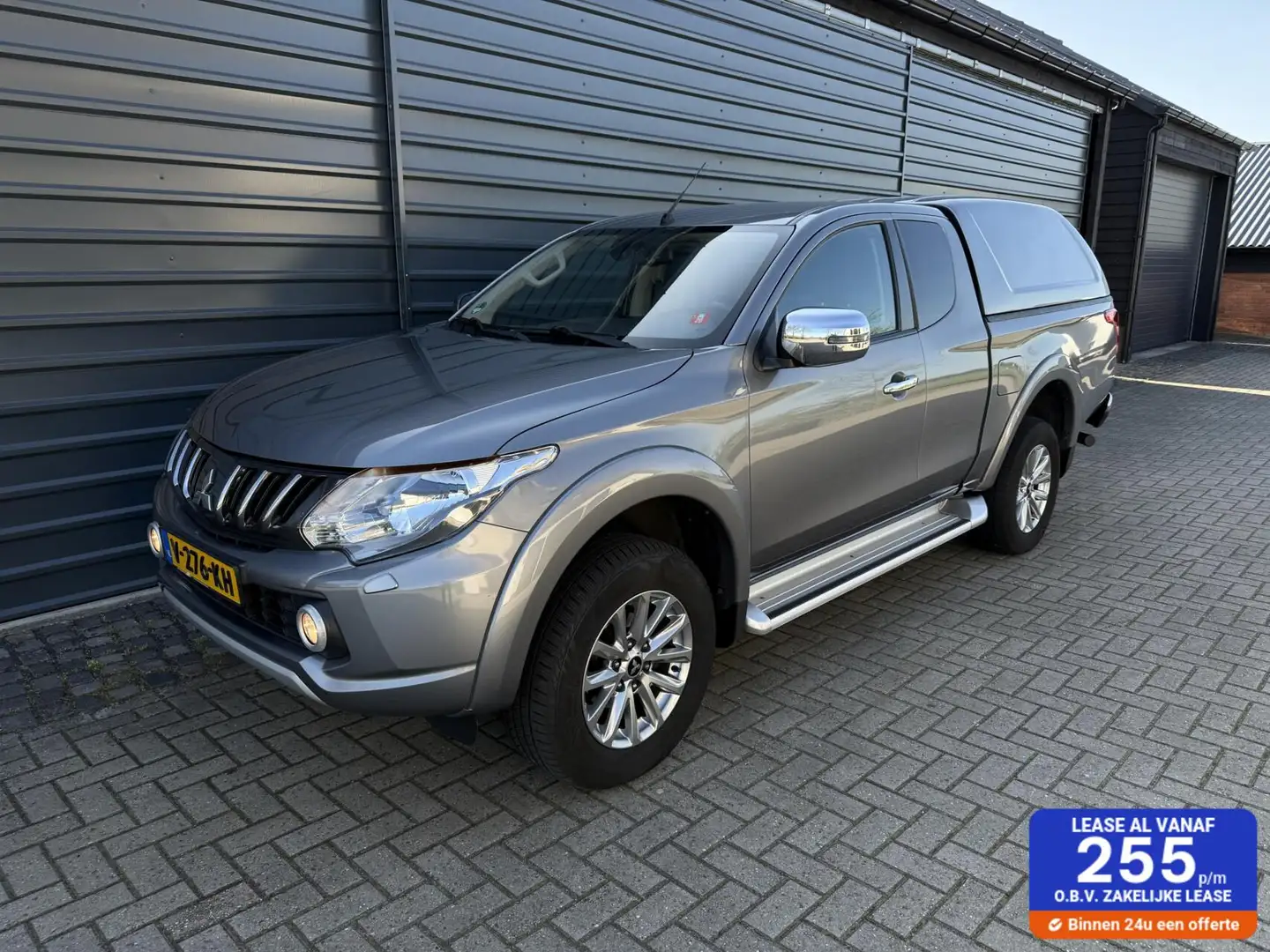 Mitsubishi L200 4x4 2.4 DI-D Club Cab Intense 3000kg Trekhaakgewic Grigio - 1