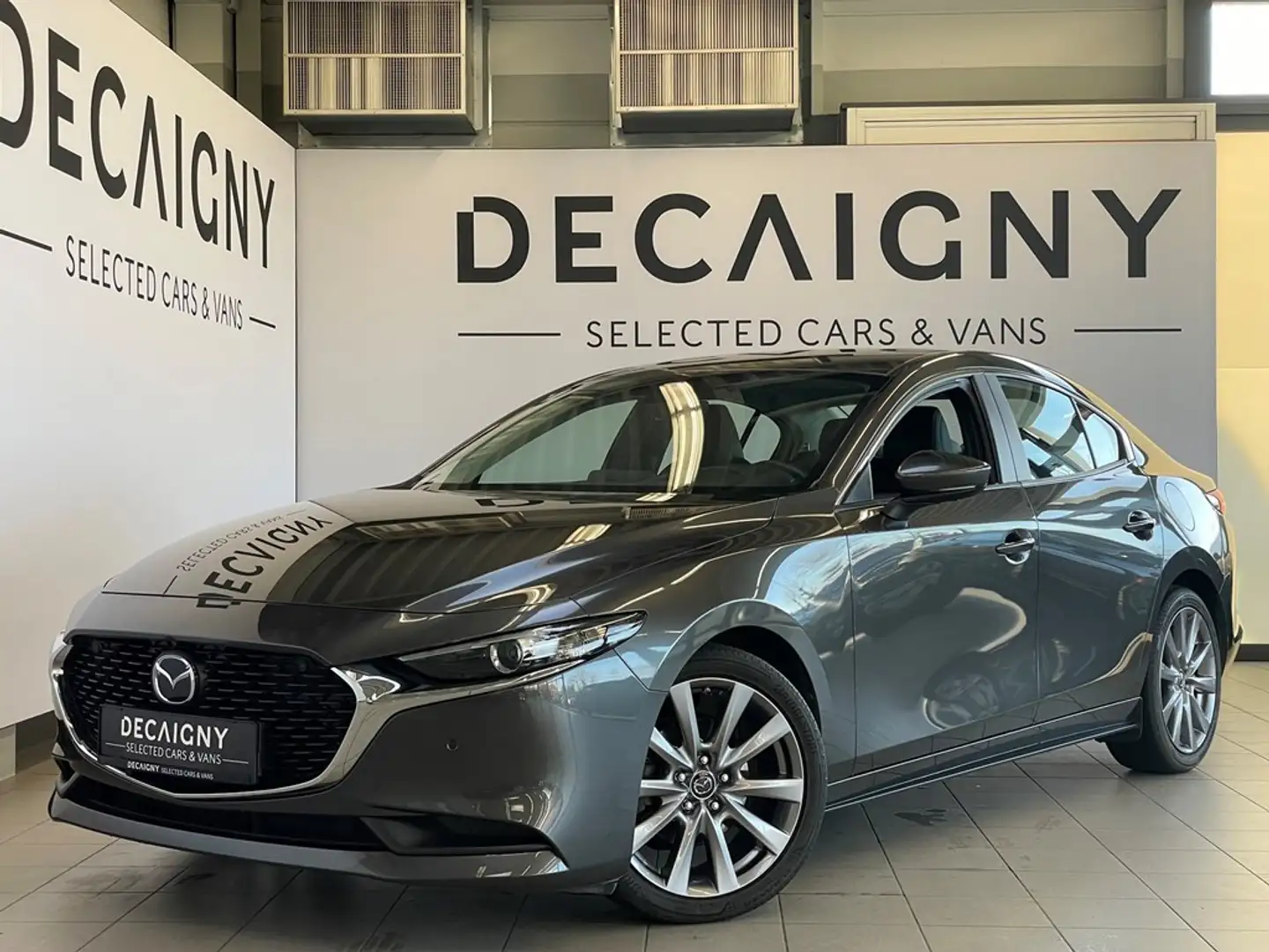 Mazda 3 2.0B SkyactivG *Leder*60° Camera*App Connect*Bose Gris - 1