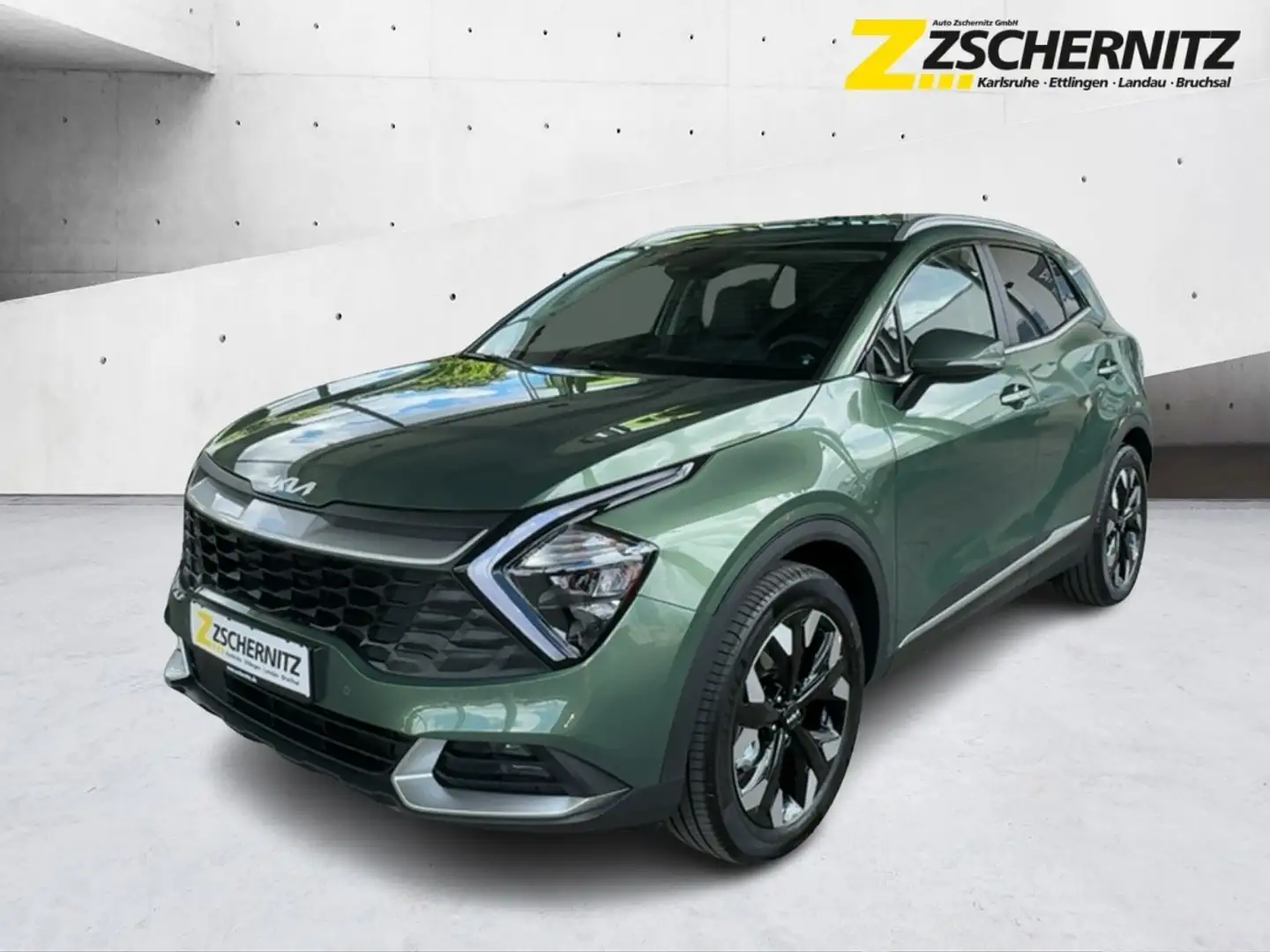 Kia Sportage 1.6 T-GDI Mild-Hybrid Vision FLA 4xSHZ Grün - 2