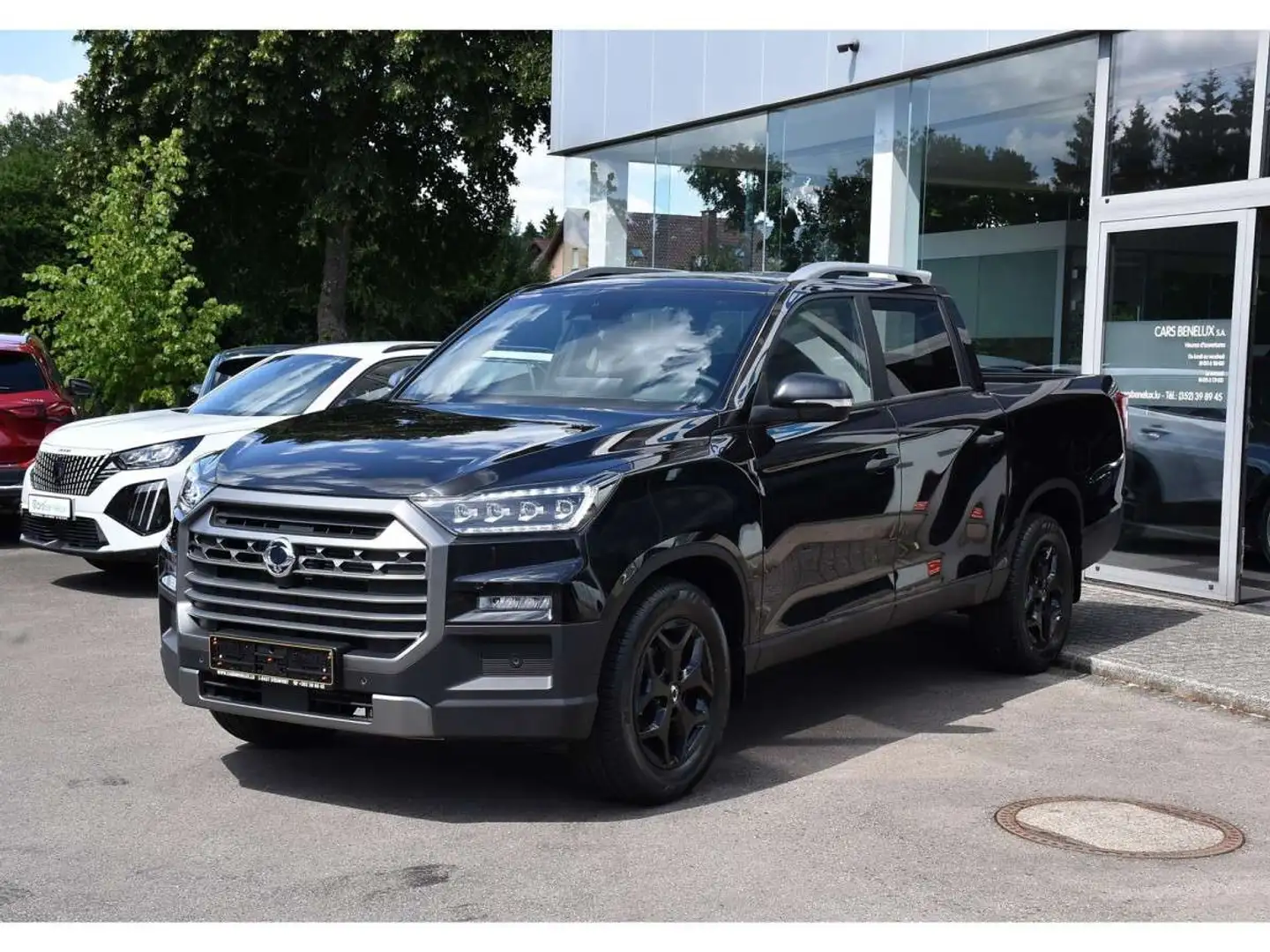 SsangYong Grand Musso 2.2 D Black Line 4WD Auto. CUIR ACC LA Schwarz - 2