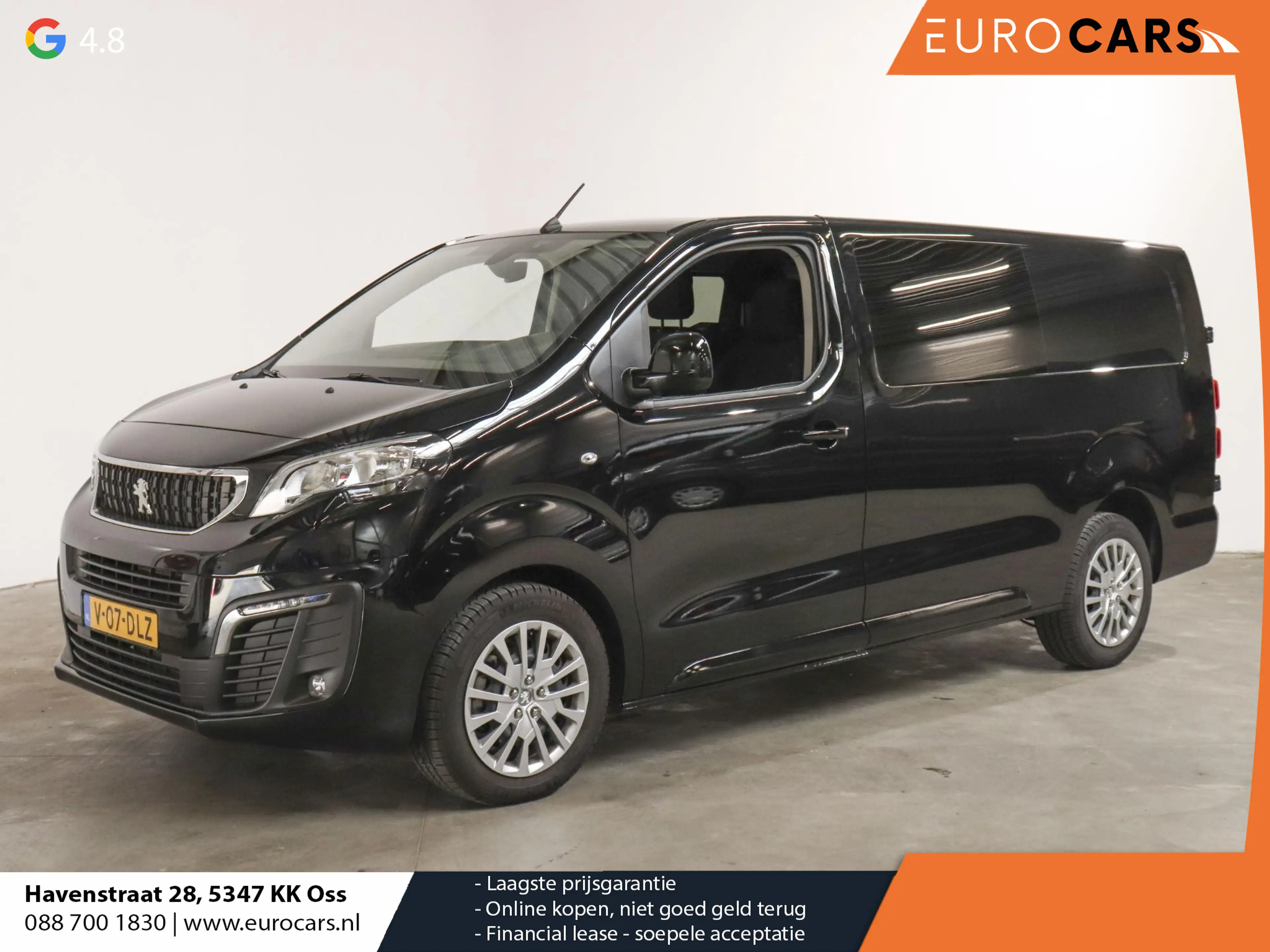 Peugeot Expert 180pk Long L3H1 Premium Dubbele Cabine Automaat 6p