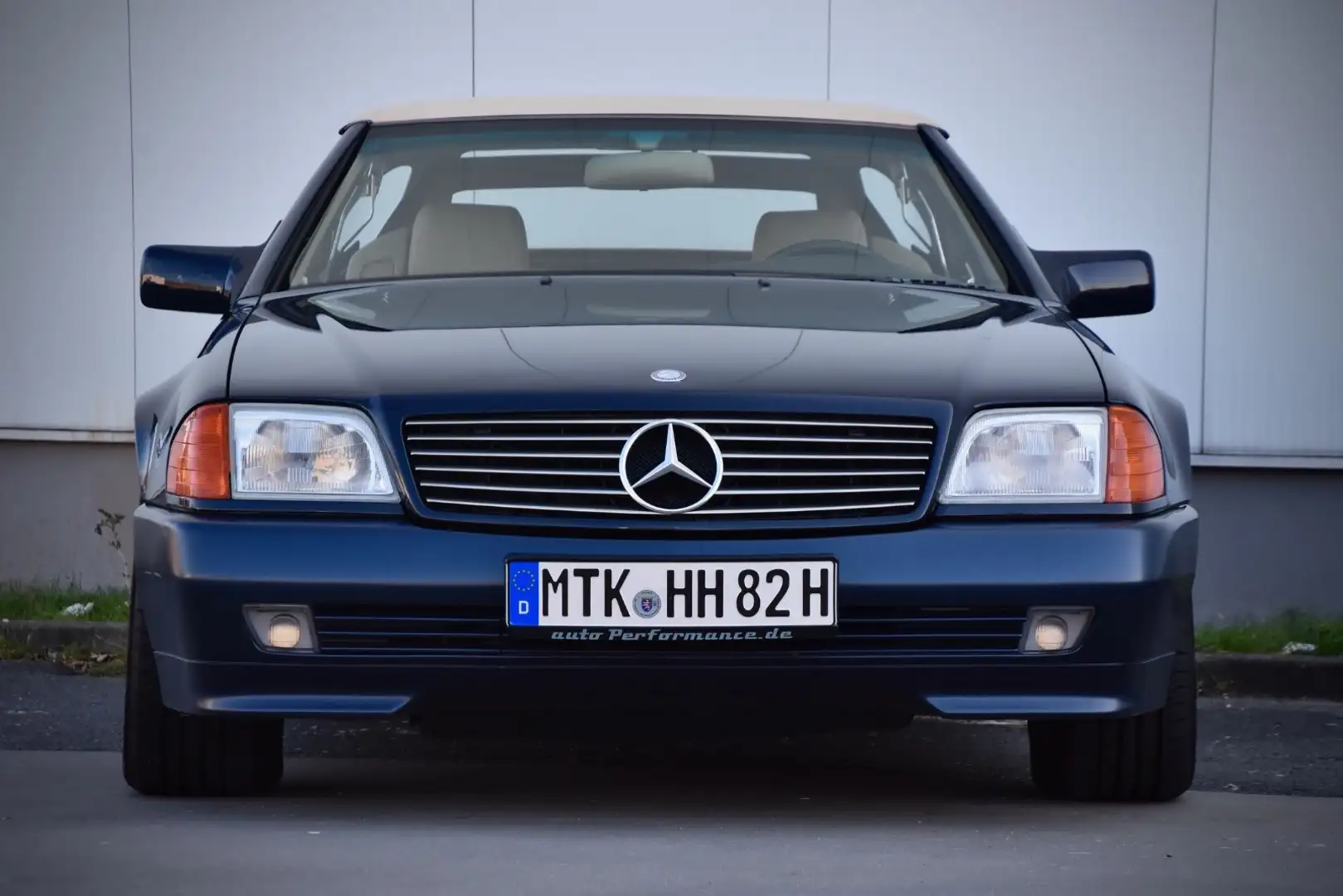Mercedes-Benz SL 500 Komplett Restauriert H Kennzeichen Blauw - 2