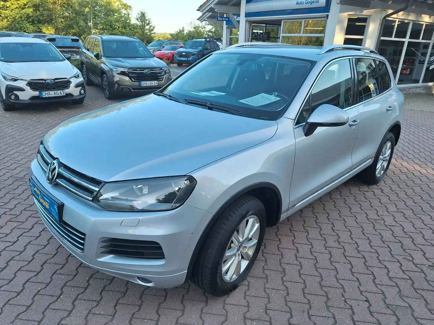 Volkswagen Touareg V6 TDI BMT, AHK Argent - 1