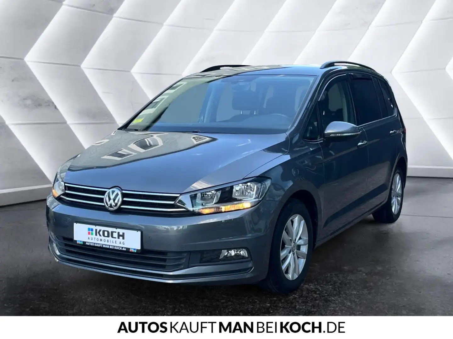 Volkswagen Touran 1.4 TSI DSG Navi 7-Sitzer Kamera ACC Klima Grau - 2