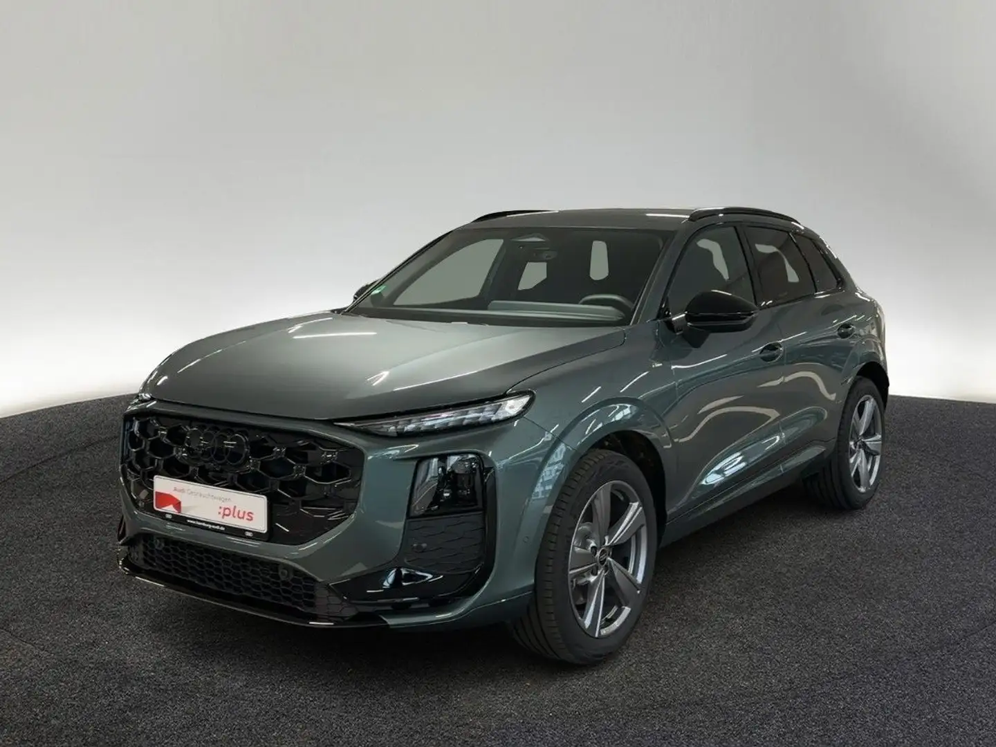 Audi Q3 TDI S tronic 2xS LINE/LED/TECH-PLUS/NAVI/KAM Grün - 2