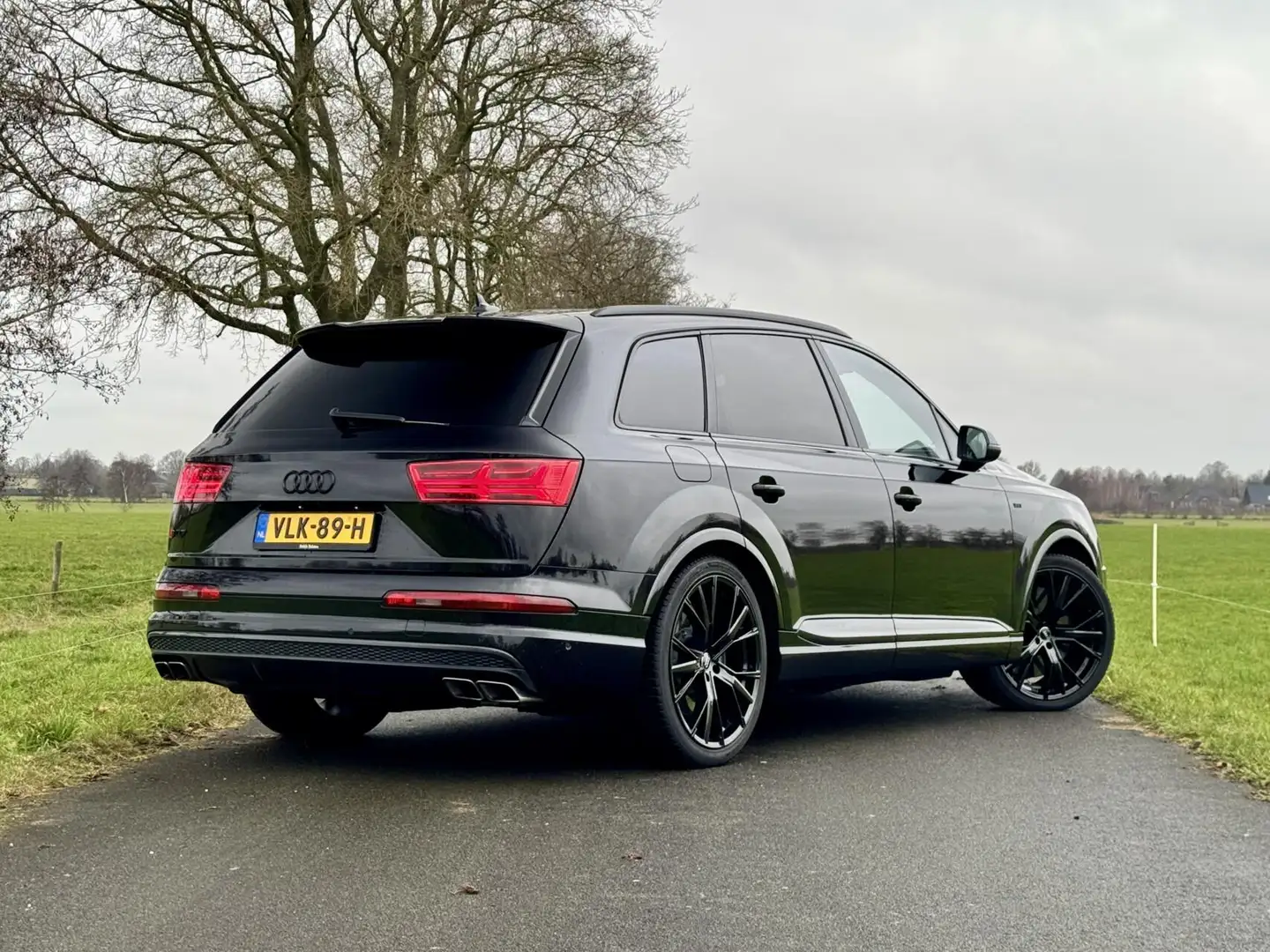 Audi SQ7 |Grijs kenteken|B&O|4-wiel best.|Keramisch|topstaa Noir - 2