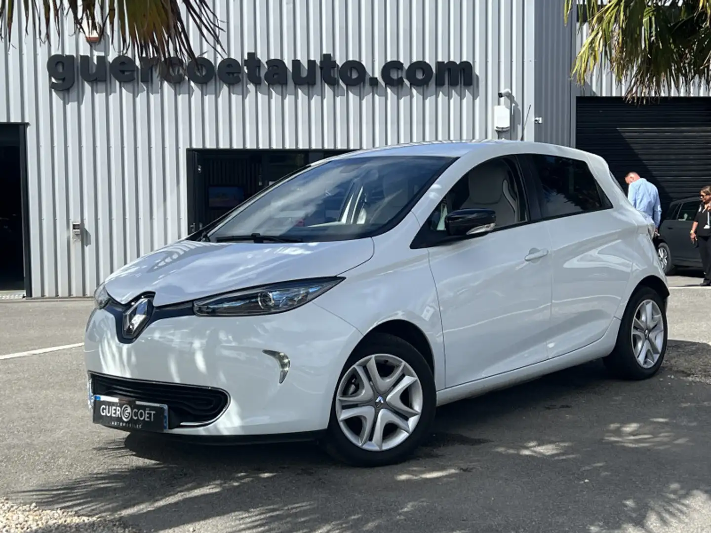 Renault ZOE ZEN CHARGE NORMALE R90 MY19 Blanc - 2