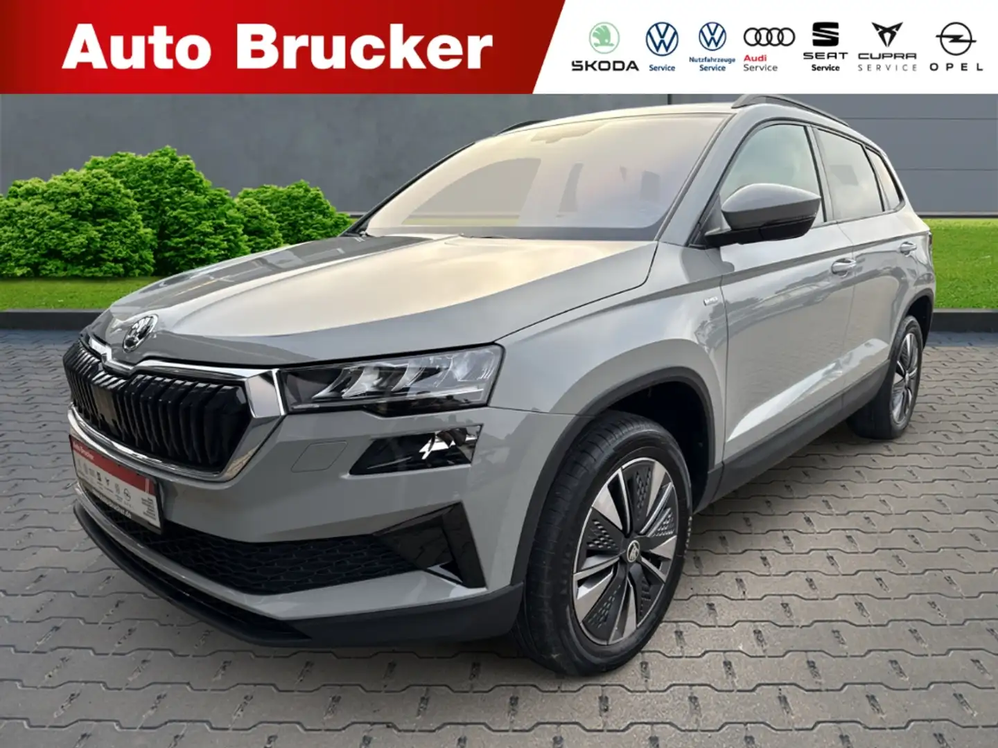 Skoda Karoq Tour+Alufelgen+Anhängerkupplung+Klimaautomatik+LED Grau - 1