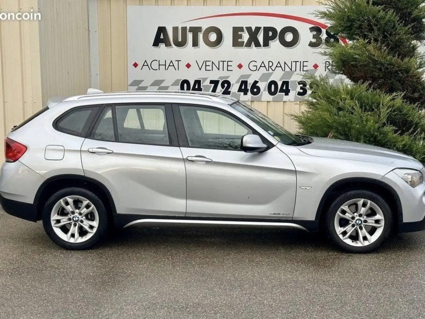 BMW X1 X1 sDrive 20d 177 ch Luxe A Argent - 2