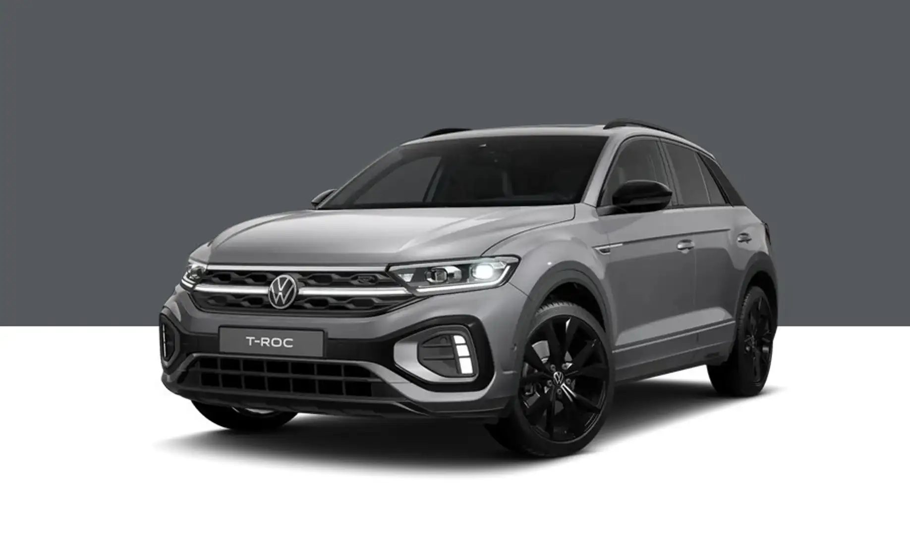 Volkswagen T-Roc 1.5 TSI DSG R-Line BLACK STYLE Gris - 2