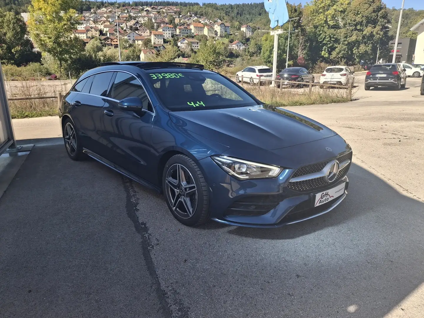 Mercedes-Benz CLA 220 220 D 190CH AMG LINE 4 MATIC 8G-DCT Bleu - 2