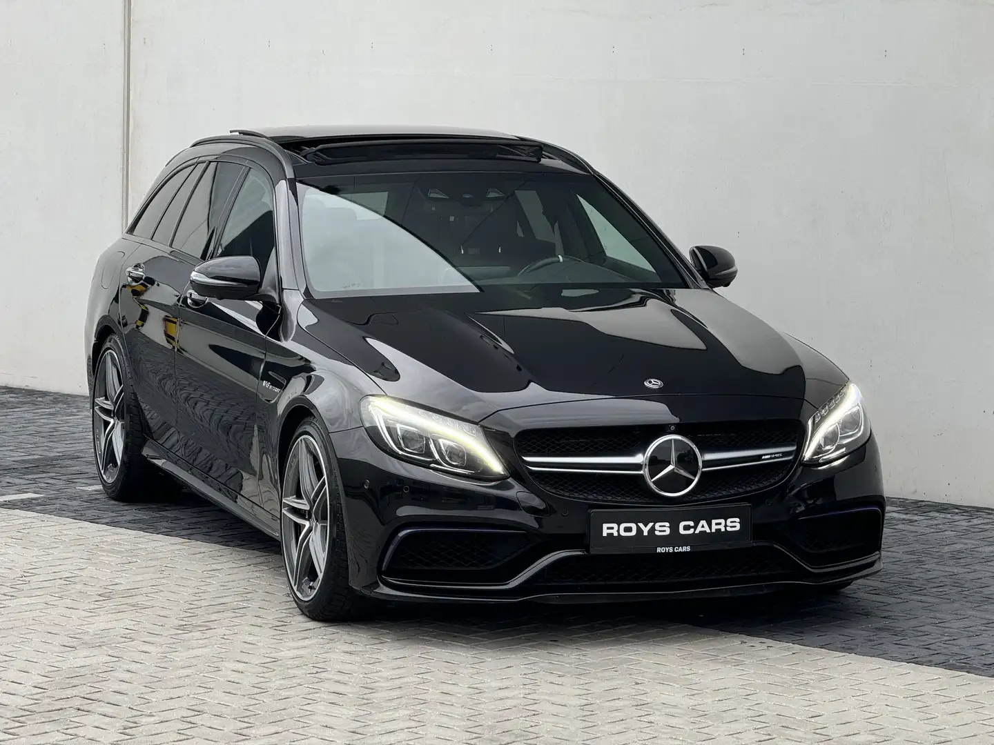 Mercedes-Benz C 63 AMG S T - PANO/KERAMISCH/BURMESTER/360CAM/KEYLESS/HUD Zwart - 1